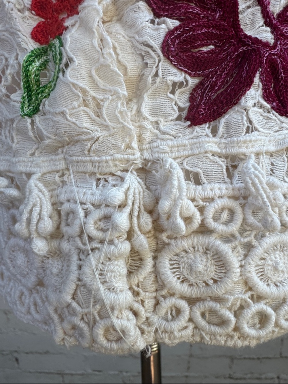 Maeve by Anthropologie Ayaka Embroidered Skirt Floral Multi Size 4 - Picture 11 of 16